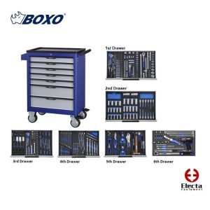 BOXO 310PCS Hand Tools Set with Trolley